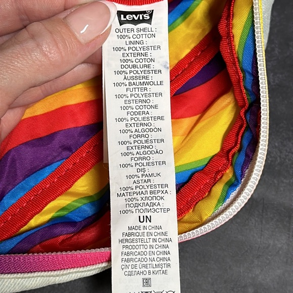 Levi’s Denim PRIDE 🏳️‍🌈 Fanny pack! - Picture 17 of 17